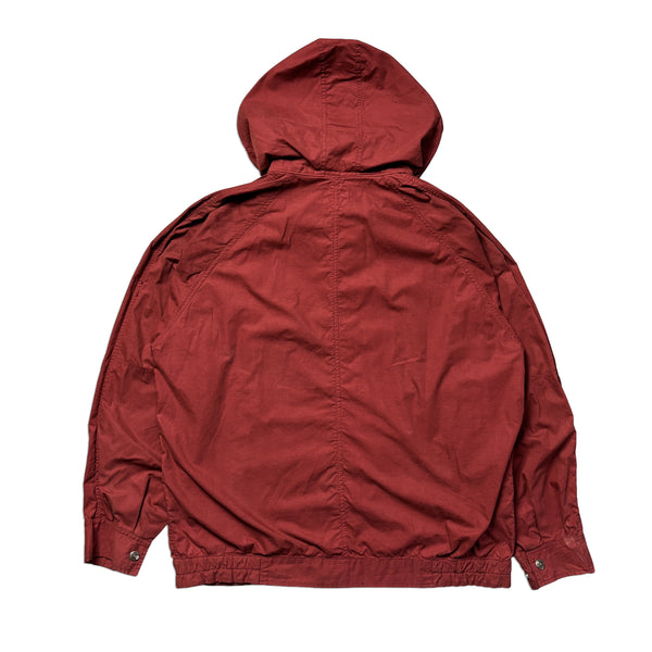 Boneville BNV SS 1992 Red Hooded Deck Jacket