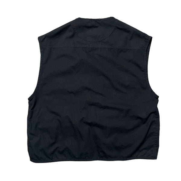 Vintage Avirex U.S.A. Navy Cotton Utility Tactical Vest circa 1990's