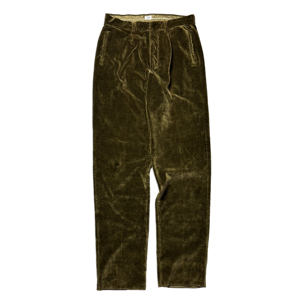 Deadstock CP Company AW 1992 Garment Dyed Velveteen Brown Trousers