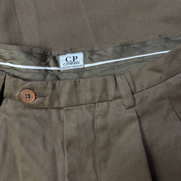 Deadstock CP Company AW 1992 Garment Dyed Brown Trousers