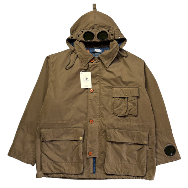 CP Company Ideas From Massimo Osti AW 1992 Dual Layer Mille Miglia Watchviewer Khaki Jacket