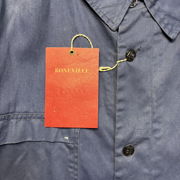 Boneville BNV SS 92 Blue Tela Stella "Sail The World" Chore Jacket