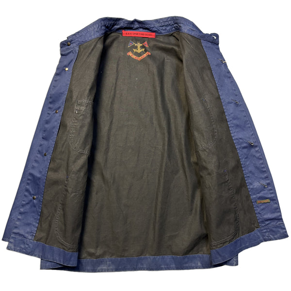 Boneville BNV SS 92 Blue Tela Stella "Sail The World" Chore Jacket