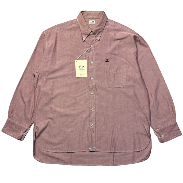 CP Company SS 1993 Ideas From Massimo Osti Pink Oxford Shirt