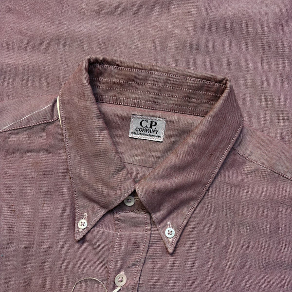 CP Company SS 1993 Ideas From Massimo Osti Pink Oxford Shirt
