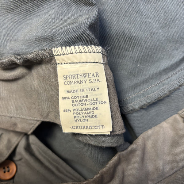 Deadstock CP Company AW 1992 Garment Dyed Olive Green Trousers