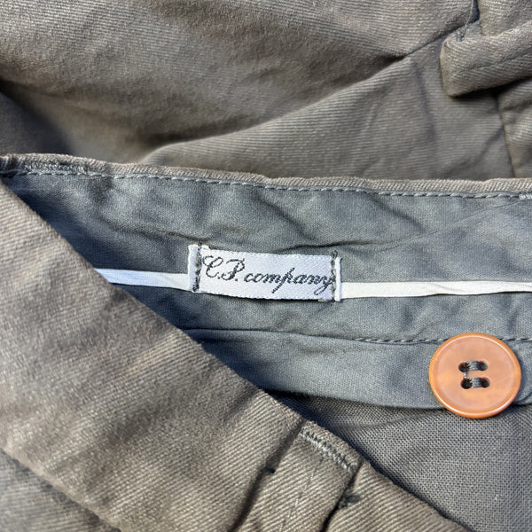 Deadstock CP Company AW 1992 Garment Dyed Olive Green Trousers