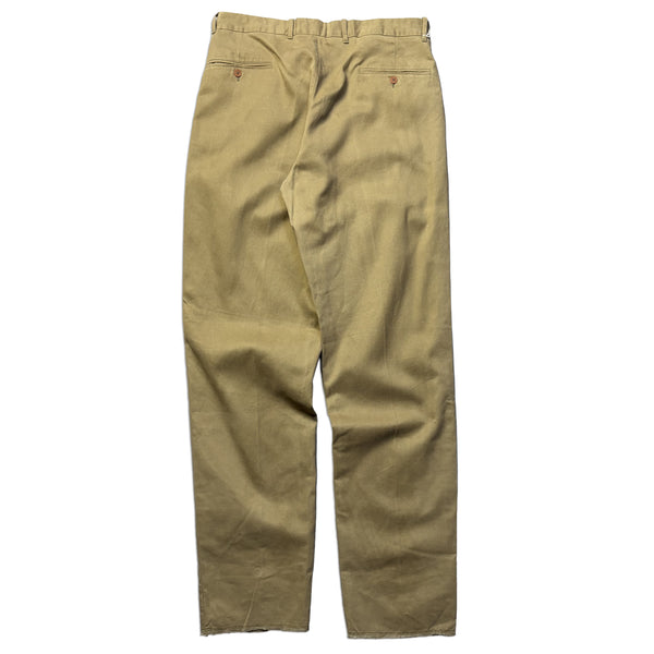 Deadstock CP Company AW 1992 Garment Dyed Tan Trousers