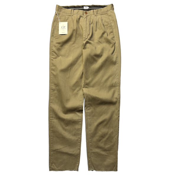 Deadstock CP Company AW 1992 Garment Dyed Tan Trousers