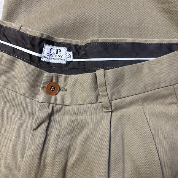 Deadstock CP Company AW 1992 Garment Dyed Tan Trousers