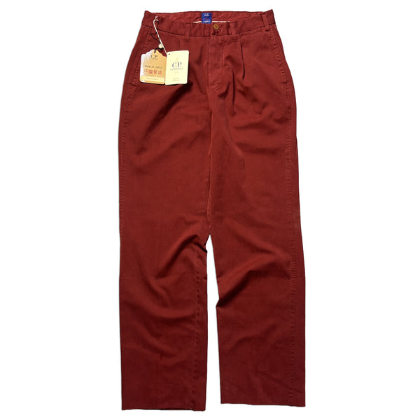 Deadstock CP Company AW 1992 Red Trousers