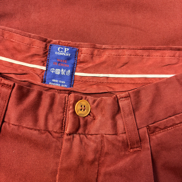 Deadstock CP Company AW 1992 Red Trousers