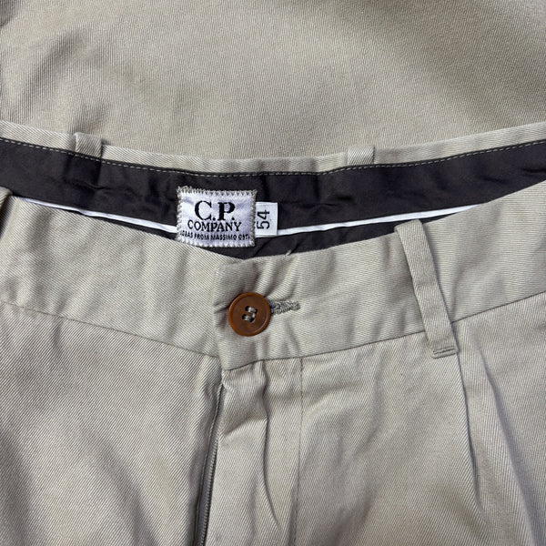 Deadstock CP Company AW 1992 Garment Dyed Beige Trousers