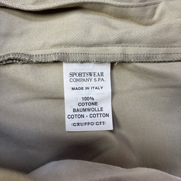 Deadstock CP Company AW 1992 Garment Dyed Beige Trousers
