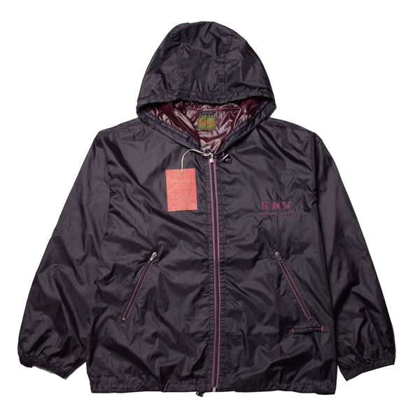 Vintage Boneville SS 1991 BNV Sporting Goods Purple Embroidered Windbreaker Jacket