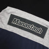 Manastash Striped Logo T-Shirt circa 2010's