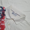 Sergio Tacchini Graphic Print Polo Shirt circa 2000's