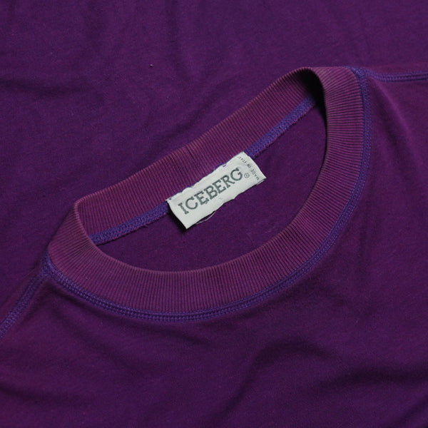 Iceberg ICE Embroidered T-Shirt circa 1990's