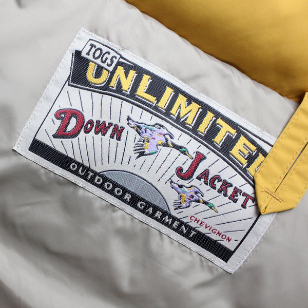 Chevignon Tog's Unlimited AW18 Yellow Down Jacket