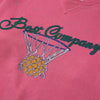 Best Company Pink Basketball Sweatshirt circa 1980's