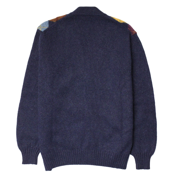 Valentino Sport Argyle Knit Cardigan circa 1980's