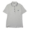 Stone Island White Polo T-Shirt circa 2000's