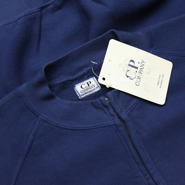 CP Company Ideas From Massimo Osti SS 93 SAMPLE Navy Crew Neck Zip Up Sweatshirt