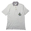 Iceberg Officer Duck Embroidered Polo Shirt circa 1980's