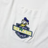 Iceberg Officer Duck Embroidered Polo Shirt circa 1980's
