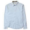 Burberry Brit Baby Blue Long Sleeve Shirt circa 2000's