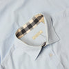 Burberry Brit Baby Blue Long Sleeve Shirt circa 2000's
