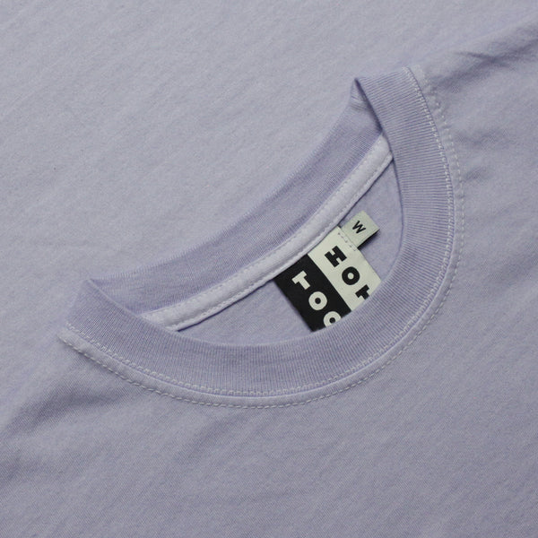TOO HOT Stripes Lilac Garment Dyed T-Shirt