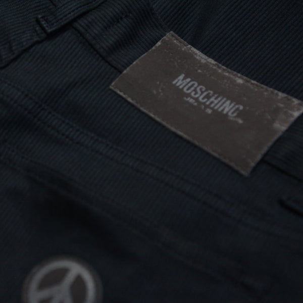 Moschino Jeans Ribbed Trousers circa 2000's