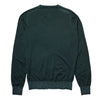 CP Company Green Fine Knit V Neck Knit Jumper circa 2000's