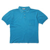 Yves Saint Laurent YSL Pour Homme Blue Polo Shirt circa 1980's