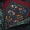 Paul & Shark Fleece Lined Blackwatch Tartan Parka Jacket circa 1990's