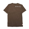 Evisu Embroidered Gull Brown T-Shirt circa 1990's