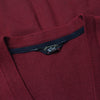 Paul & Shark Yachting Burgundy Fine Knit Vest circa 1990's