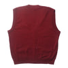 Paul & Shark Yachting Burgundy Fine Knit Vest circa 1990's