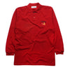 Iceberg Embroidered Long Sleeve Polo Shirt circa 1990's