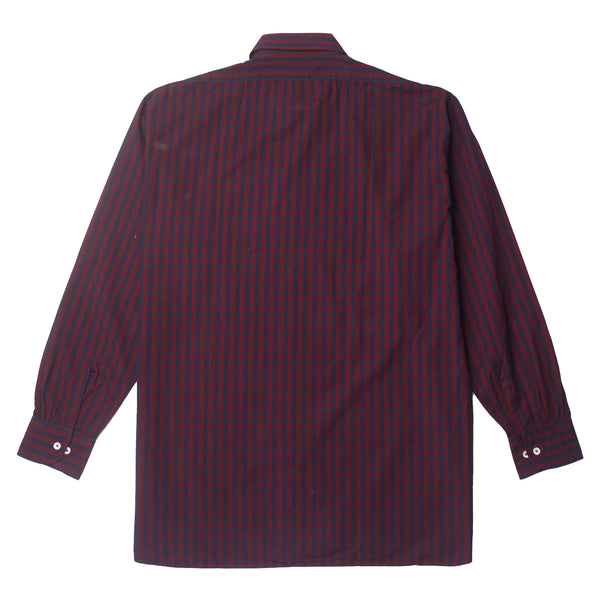 CP Company SS 1993 Ideas From Massimo Osti Burgundy Check Shirt