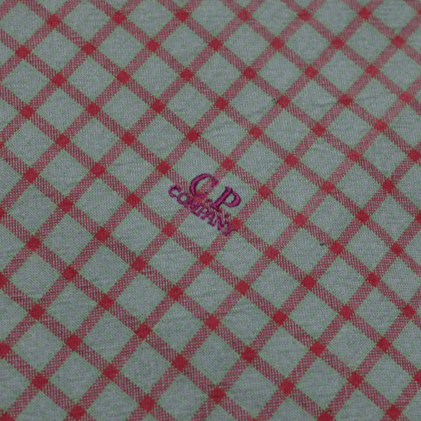 CP Company SS 1993 Ideas From Massimo Osti Red/Grey Check Shirt