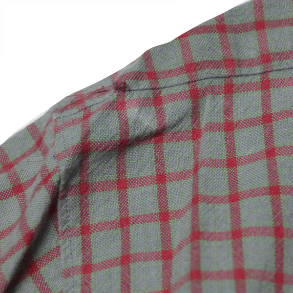 CP Company SS 1993 Ideas From Massimo Osti Red/Grey Check Shirt