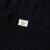 Lacoste Navy Cable Knit Jumper circa 2000's