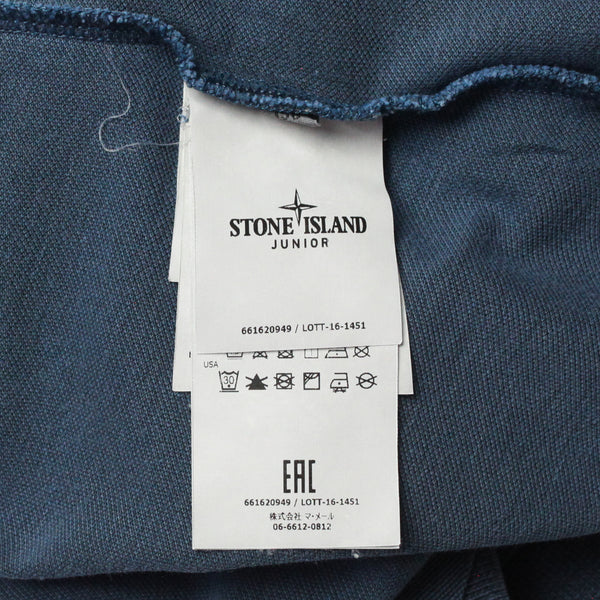 Stone Island Junior AW 17 Grey Compass Polo Shirt