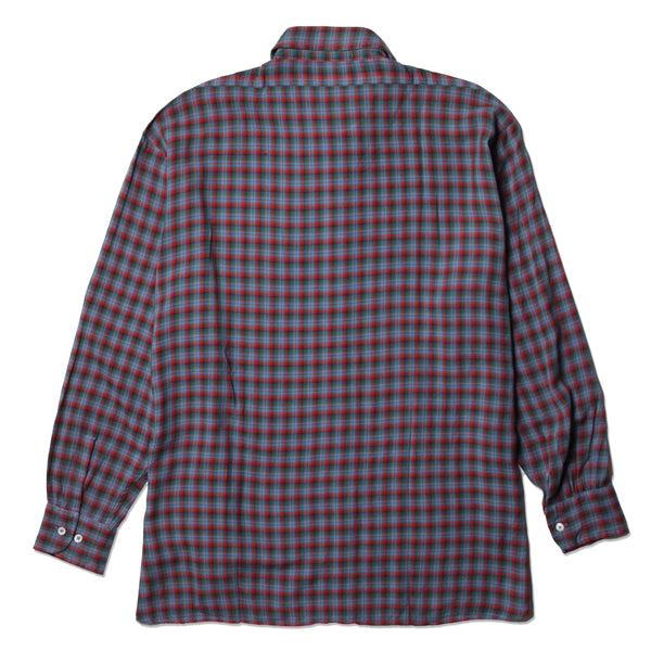 CP Company SS 1993 Ideas From Massimo Osti Green & Red Check Shirt