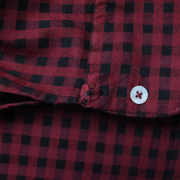 CP Company SS 1993 Ideas From Massimo Osti Red & Black Check Shirt