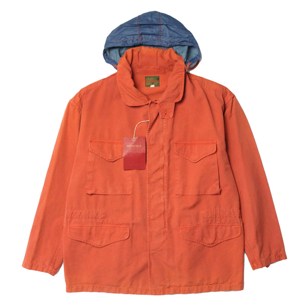 Vintage Boneville BNV SS 93 Orange Chore Jacket