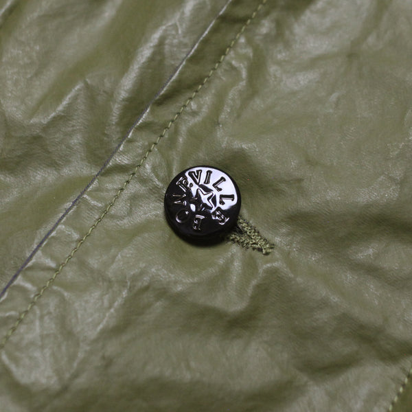 Vintage Boneville BNV SS 92 Olive Green Coated Jacket