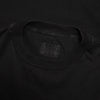 Valentino Jeans Embroidered VALEN Logo Black T-Shirt circa 1980's
